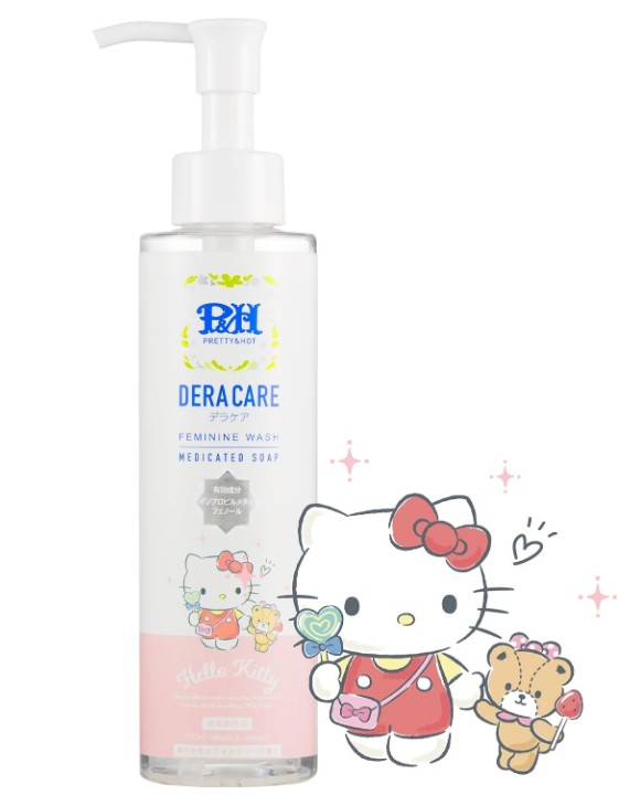 P＆H　サンリオコラボ　DERACARE　キティ